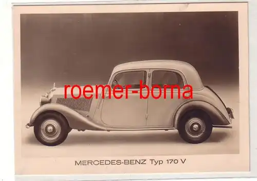 72630 Ak Mercedes Benz type 170 V vers 1936