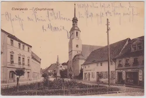 72797 Ak Elsterwerda Hauptstrasse 1919