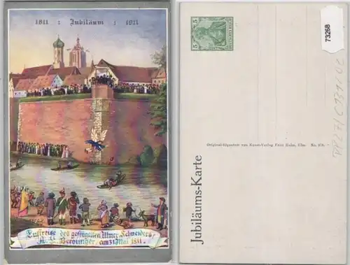 73268 DR Plein de choses Carte postale PP27/C131/2 le Scheider de Ulm 1911