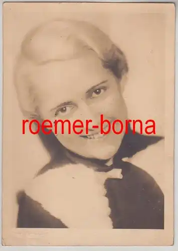 74361 Foto Ak Schauspielerin Lieselotte Liefeld um 1950