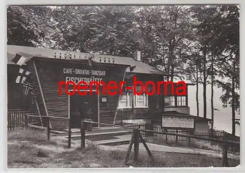 75905 Ak Ückeritz auf Usedom Café Oriental Tanzbar 'Fischerhütte' 1977