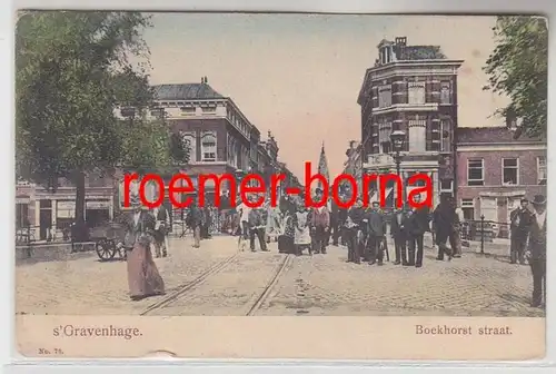 77225 Ak Gravenhage Boekhorst Straat um 1900