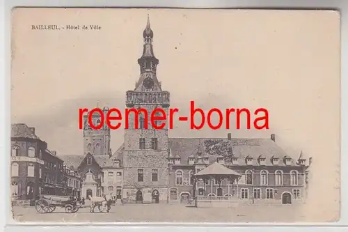 78188 Ak Bailléul France Hotel de Ville vers 1900