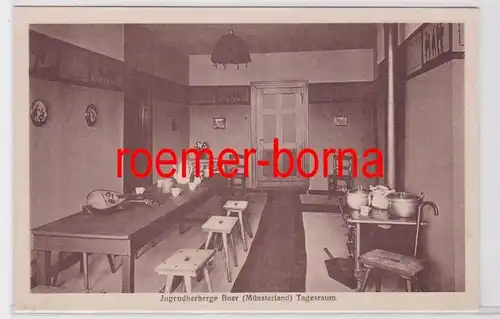 78564 Auberge de jeunesse Buer (Munsterland) Salle du jour vers 1940