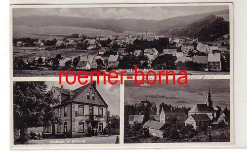 78716 Multi-image Ak Airkurort Allenbach Gasthaus W. Ehrhardt, Schloss 1939