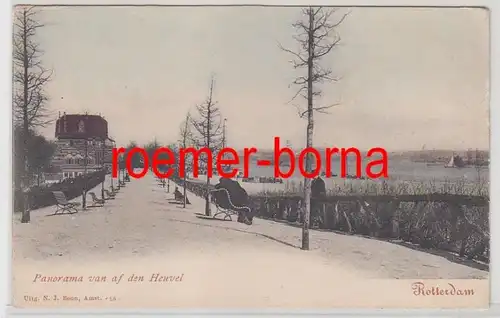 79476 Ak Rotterdam Panorama van af den Heuvel vers 1900