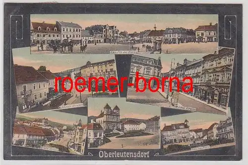 80280 Mehrbild Ak Oberleutensdorf Horní Litvínov Straßenansichten usw. 1910
