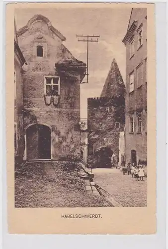 81413 Ak Habelschwerdt Bystrzyca Klodzka in Niederschlesien Ortsansicht um 1920