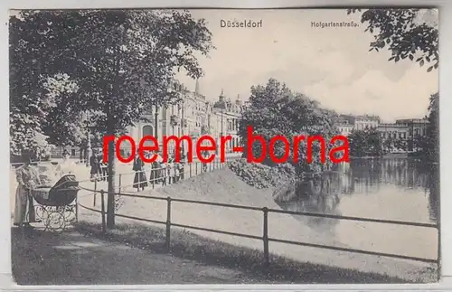 81554 Ak Düsseldorf Hofgartenstrasse 1911