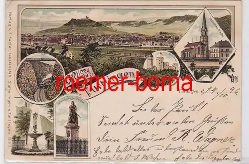 81775 Ak Lithografie Gruss aus Tuttlingen 1896