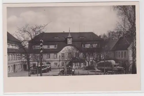 81882 Ak Gasthof Kleinschirma mit LKW Firma Hartwig & Vogel 1938