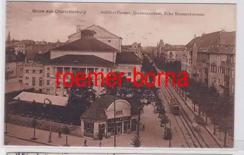 81941 Ak Berlin Charlottenburg Schiller-Theater Grolmanstr. / Bismarckstr. 1912