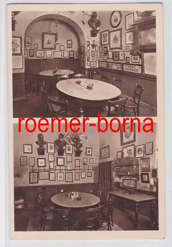81945 Mehrbild Ak Berlin Behrensstr. 23-24 Bierhaus Siechen Künstler-Zimmer 1935