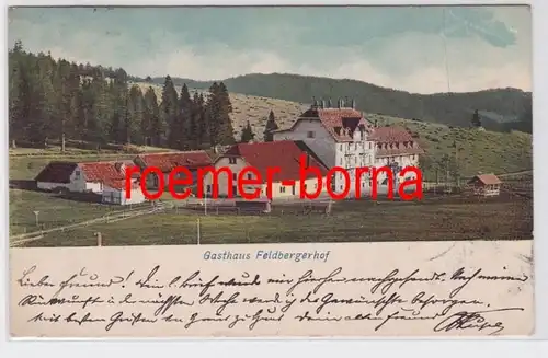 82059 Ak Gasthaus Feldbergerhof Fellberg Schwarzwald 1903