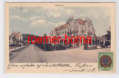 82065 Ak Bad Salzschlirg Badhotel 1913
