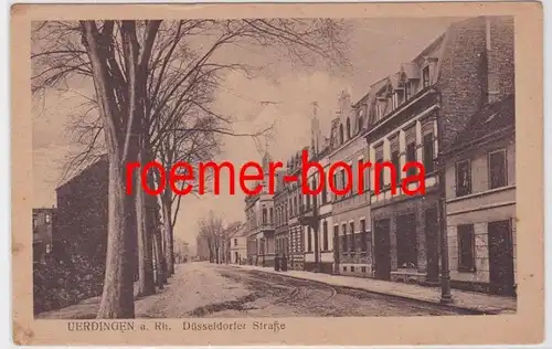 82116 Ak Uerdingen a.Rh. Düsseldorfer Straße 1915