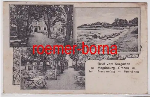 82193 Multi-phot post Ak Salutation de Magdeburg Cracau 1918