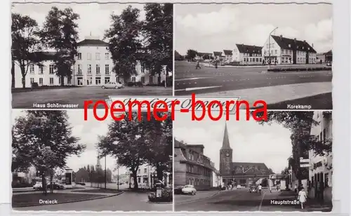 82227 Mehrbild Ak Krefeld Oppum Haus Schönwasser, Korekamp usw. 1972