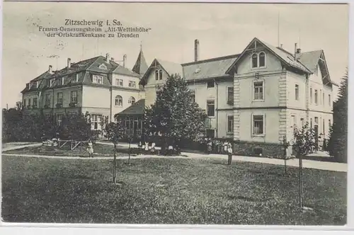82233 Ak Zitzschewig i.Sa. Frauen-Genesungsheim 'Alt-Wettinshöhe' 1929