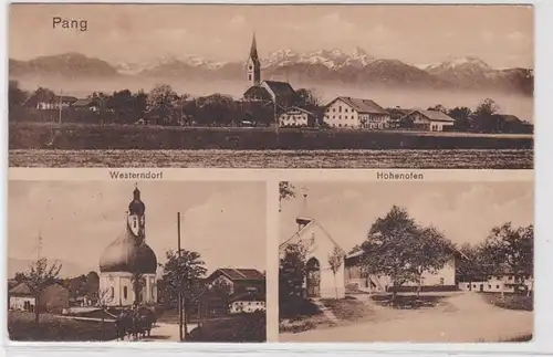 82387 Multi-image Ak Pang Westerndorf, Hohenofen 1914