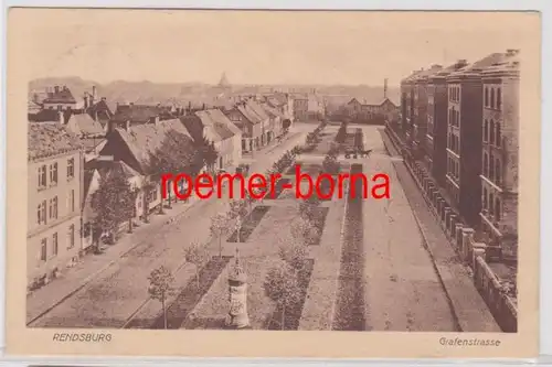 83467 Ak Rendsburg Grafenstrasse 1909