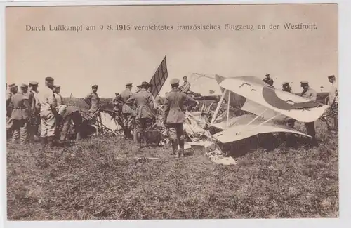 83811 Ak, avion français détruit le 9.8.1915