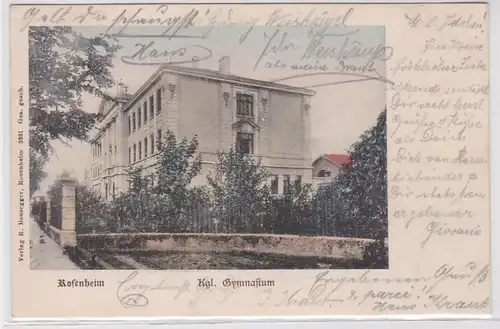 84049 Ak Rosenheim Lycée royal 1903