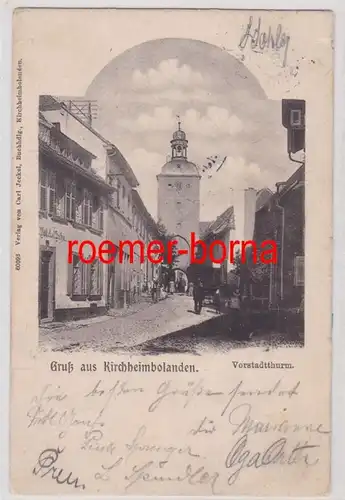 84455 Ak Salutation de Kirchheimbolanden Tour de banlieue 1905