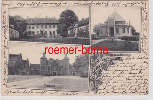 84437 Mehrbild Ak Gruss aus Bothkamp Sternwarte, Thorhaus, Rittergut 1904