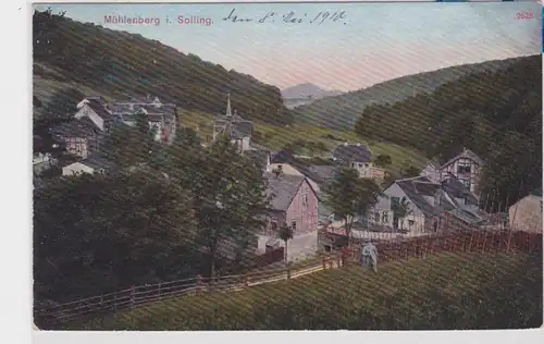 84459 Ak Mühlenberg en vue totale du Solling 1910