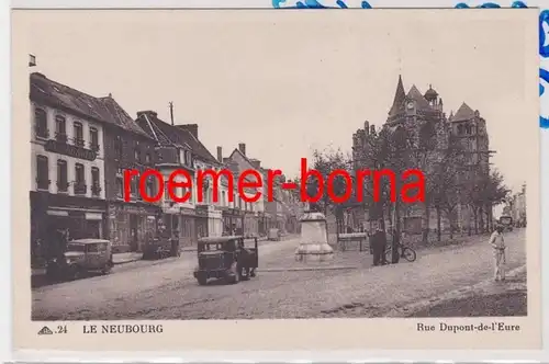85408 Ak Le Neubourg Rue Dupont-de-l'Eure Normandie vers 1915