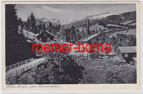 86219 Ak Walserschance, Autriche. Maison berger aux frontières vers 1930