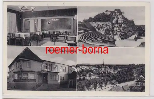 86294 Multi-image Ak Hotel Germania Bad Segeberg 1958