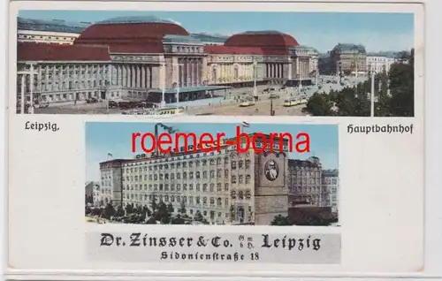 87280 Reklame Ak Leipzig Sidonienstr. 18 Dr. Zinsser & Co. Hausmittel 1935