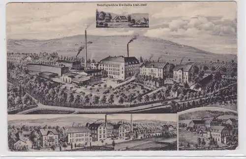 87375 Mehrbild Ak Preßspan- und Pappenfabrik Zwönitz 1938