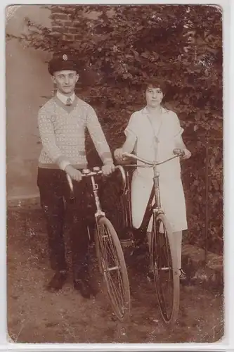 88923 Photo Ak Cyclistes de la Fédération allemande de Turner vers 1920