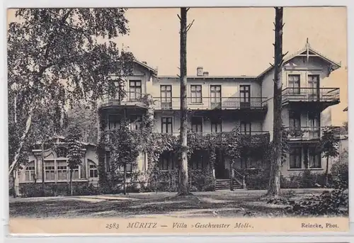 90556 AK Müritz - Villa 'Mouris sœurs Moll' 1914