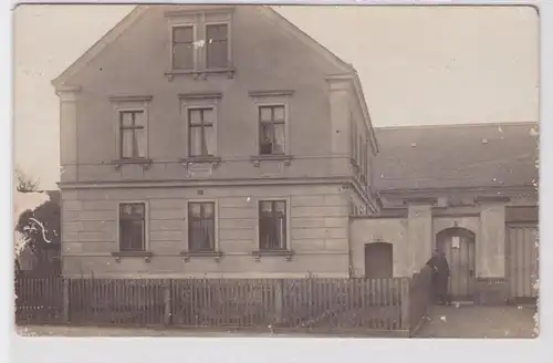 90637 Foto AK Fuchshain - Bürgerhaus Hermann Nebe erbaut im Jahre 1884