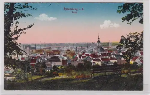 90694 AK Spremberg dans la Lausitz - Total avec église et hôtel de ville
