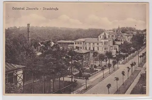 90938 Ak Baltebad Zinnowiz Strandstrasse 1933