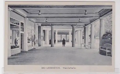 91036 Ak Bad Liebenstein Thür.Wald Wandelhalle um 1940