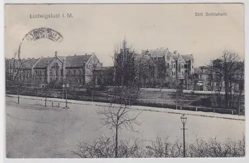 91064 AK Ludwigslust in Mecklenburger - Stift Bethlehem 1925