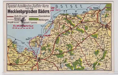 91139 Cartes Ak des bains du Mecklembourg 1939