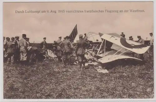 91175 AK Détruite par la guerre aérienne le 09 août 1915