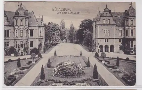 91279 Ak Bückeburg devant le château 1908