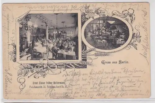 91299 AK Gruss aus Berlin - Gasthof Ernst Elsner früher Bettermann 1927