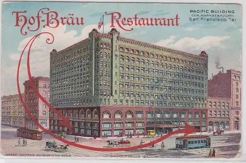 91304 AK Hof-Bräu Restaurant - Pacific Building San Francisco 1929