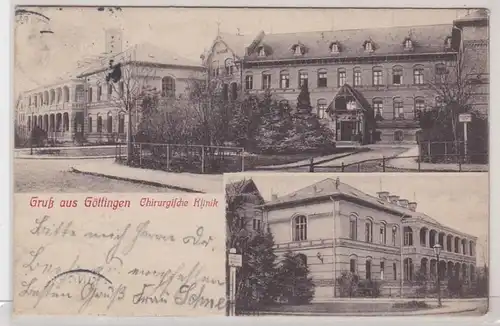 91424 AK Salutation de Göttingen - Clinique chirurgicale, Vues extérieures 1909