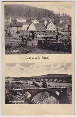 92084 Multi-image Ak Turkismühle (Nahe) Gare ferroviaire, Soeterbachtal