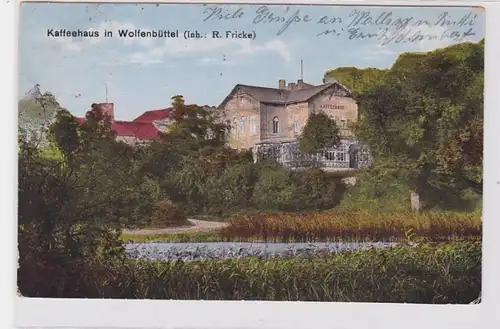 92327 Ak café maison à Wolfenbüttel 1923